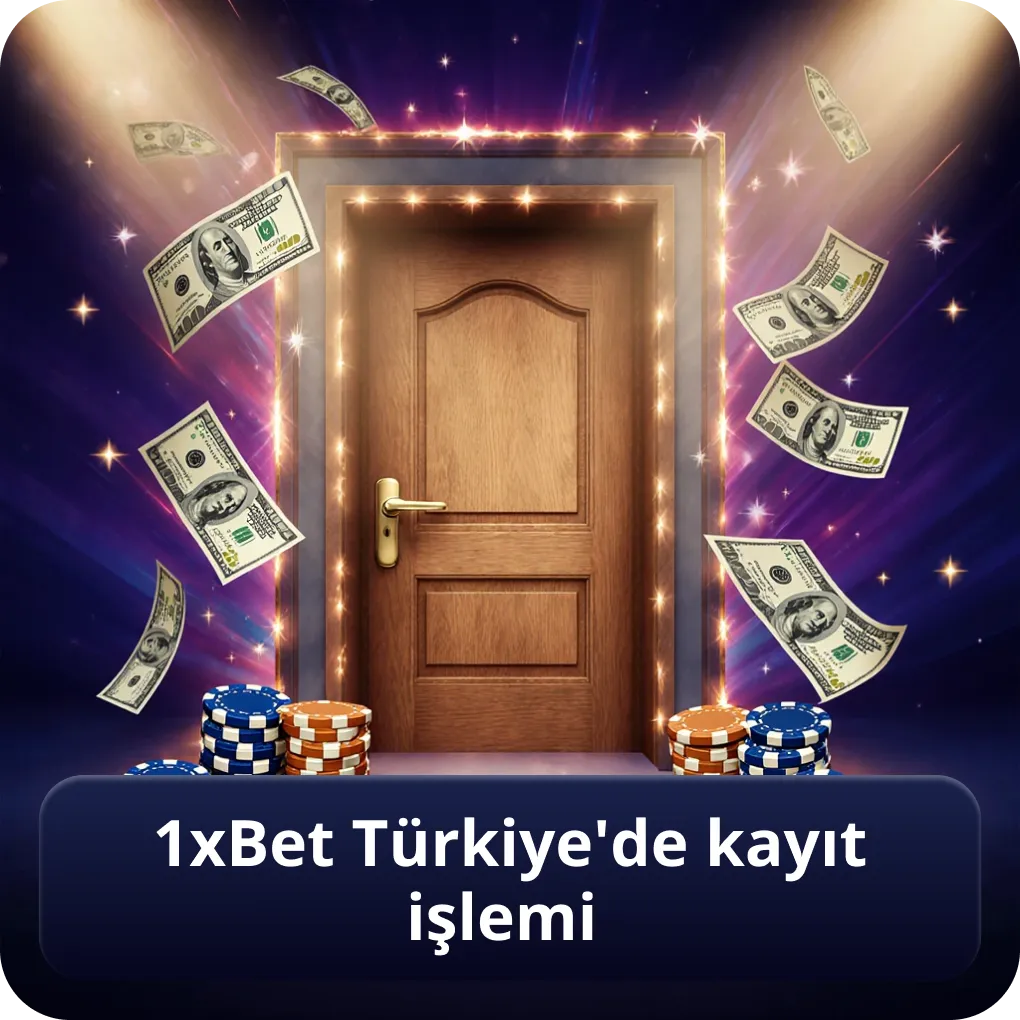 1xBet Türkiye'de kayıt işlemi